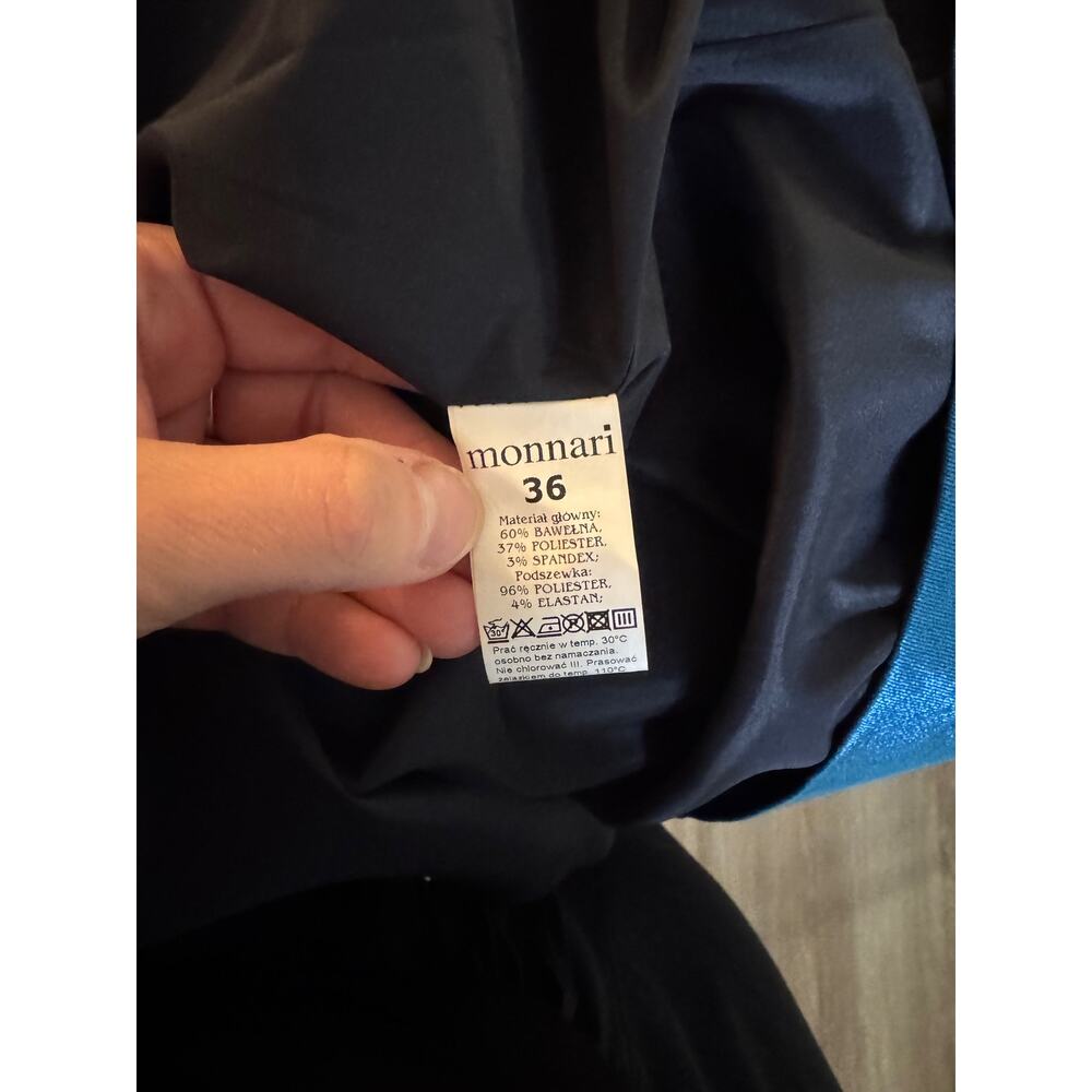 Monarri | Irridescent Blue Fit & Flare Dress size 36 European (4/6 U.S.) - Picture 7 of 12